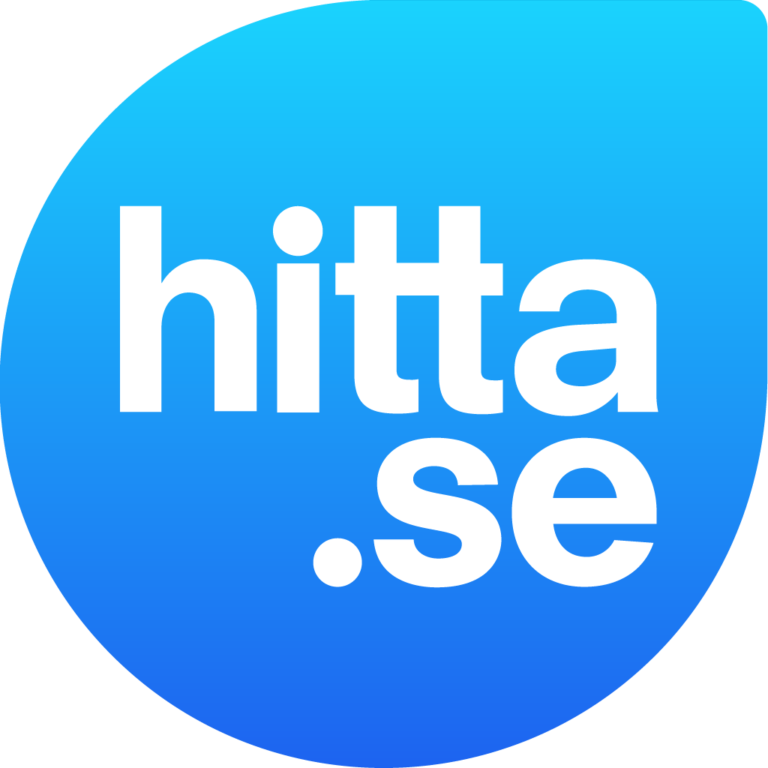Hitta.se logotyp. Varför ska man lista sitt företag på Hitta.se?
